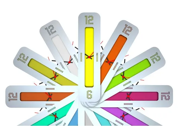 Horloge Vertical par Klaus Rosburg — photo 1