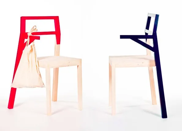 Chaise Hugo chair par Kate Pashinova — photo 2