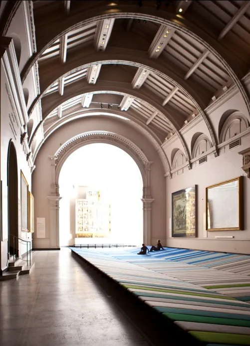 installation-londres-bouroullec-5 Textile Field Installation pour Kvadrat, "The London Design Festival" — photo 3