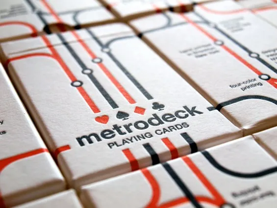 Metrodeck un jeu de carte green par Norman Ibarra — photo 3