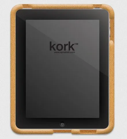 Kork une belle housse pour ipad en matériau naturel — photo 1