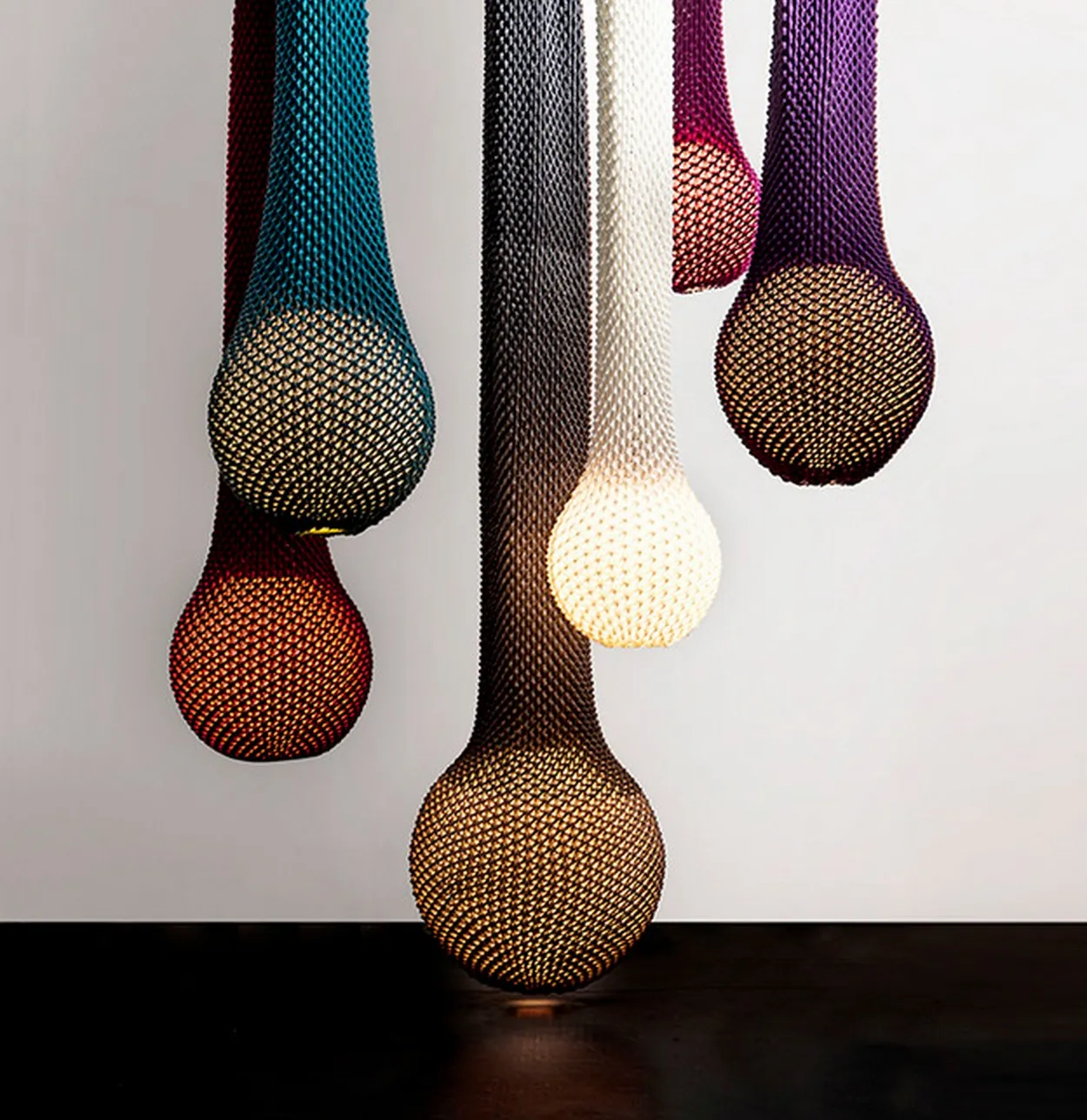 Lampes Knitted par Ariel Zucherman et Oded Sapir — photo 5