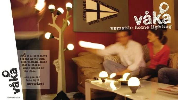 Tree portable led lamp Vaka par Ian Bach — photo 1