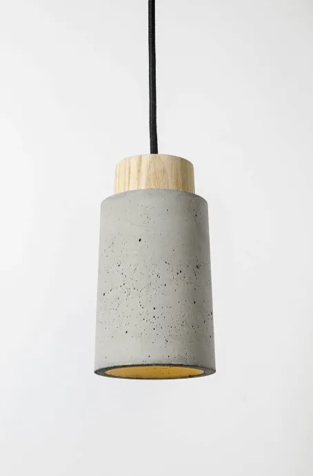 Lampe contemporaine en béton par Bentu — photo 3