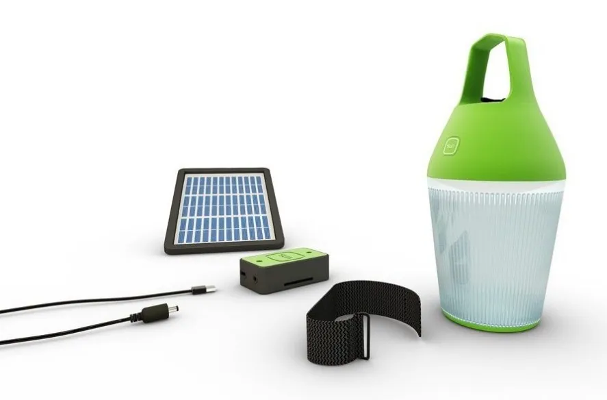 Lampe solaire portable rechargeable Nomad par Alain Gilles — photo 3