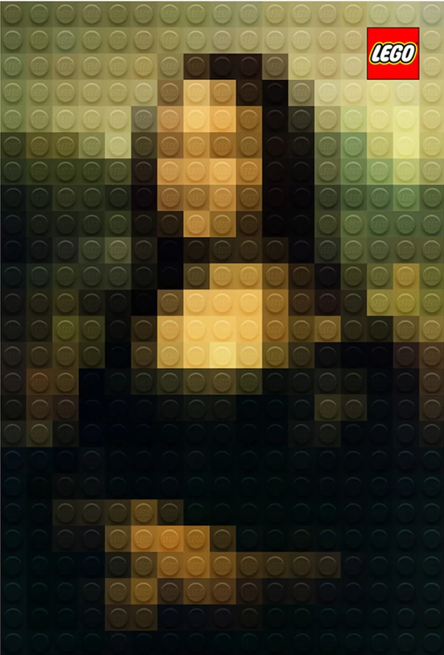 Concept : Les classiques de l'art revisités en Lego — photo 3