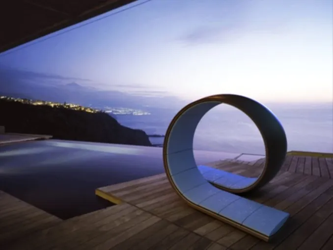 Lounge chair Loopita par Kerozene Design — photo 1