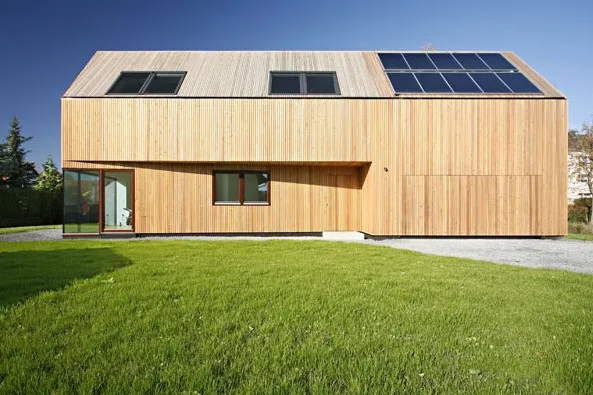 Maison passive en bois par Atelier st — photo 1