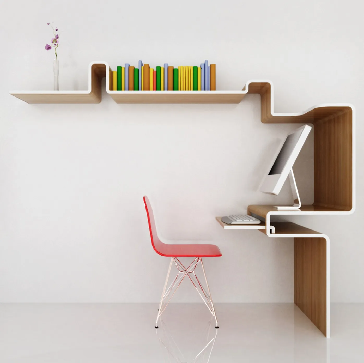 Meuble bureau K Workstation par Misosoup Design — photo 2