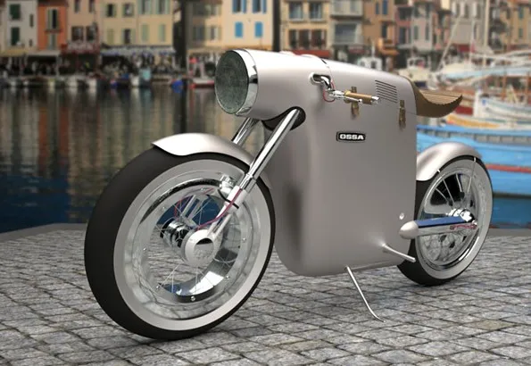 Moto électrique Monocasco par Art Tic — photo 2