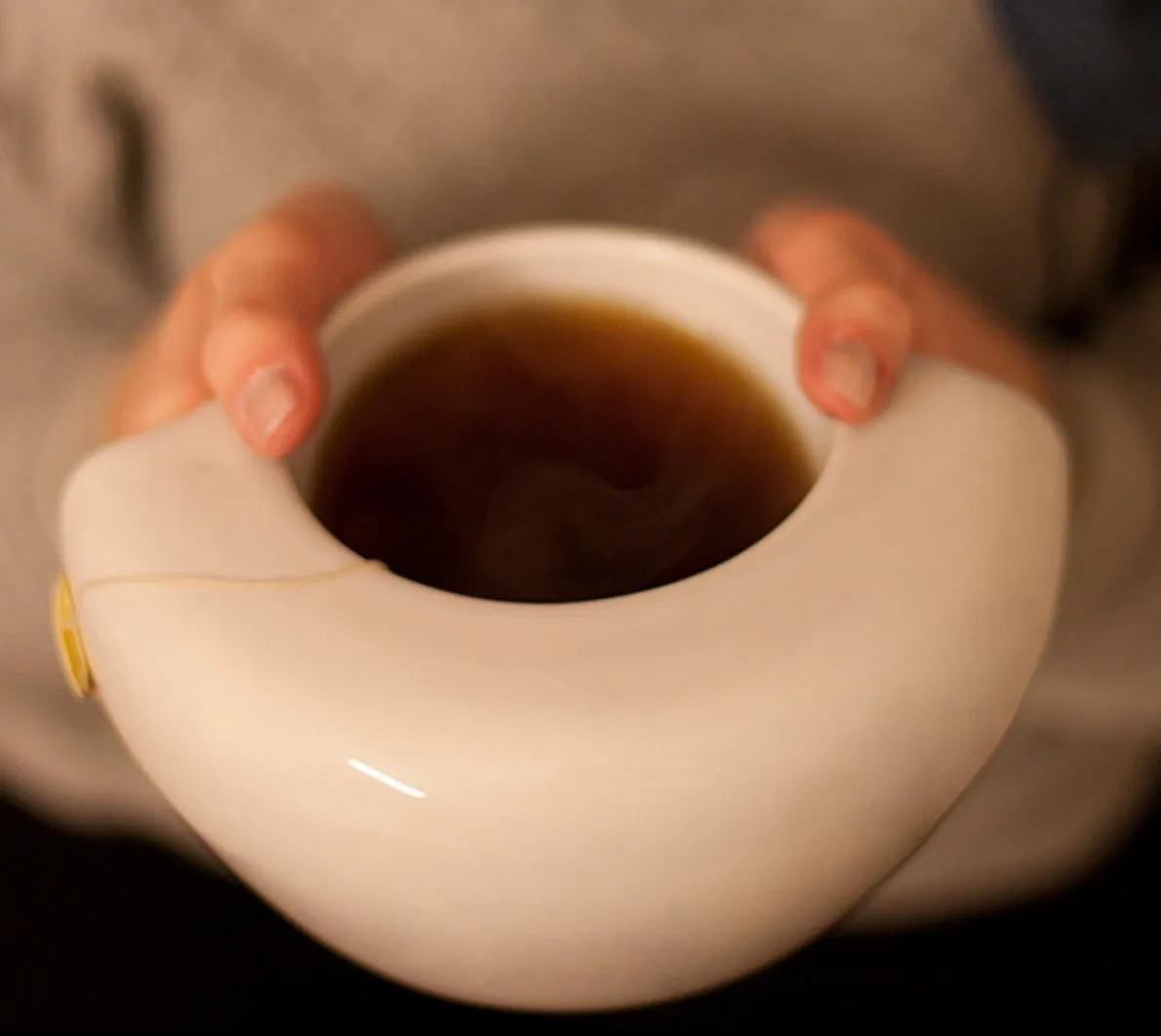 Un mug pour se réchauffer les mains en hiver par Sabrina Fossi — photo 1