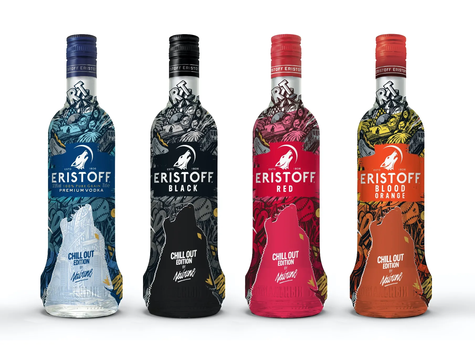Collaboration entre l'artiste Nairone et Eristoff — photo 2