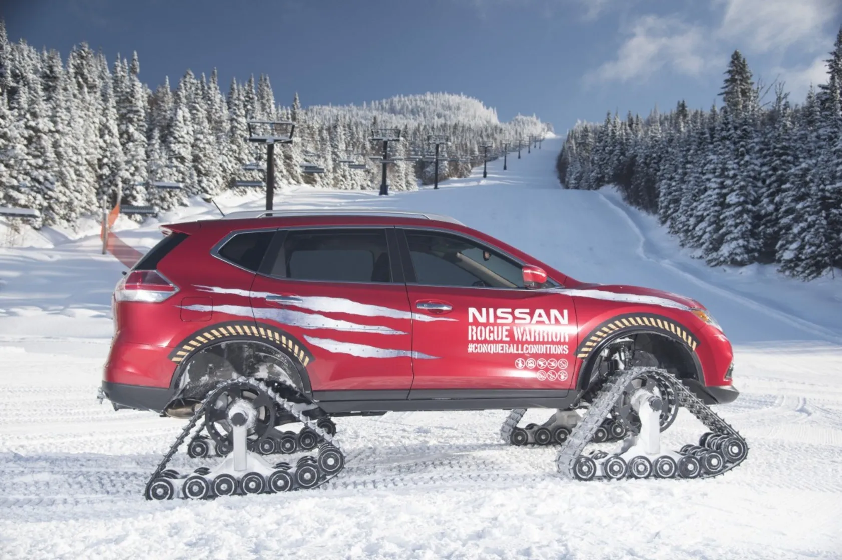 Nissan Rogue Warrior sur les pistes — photo 3