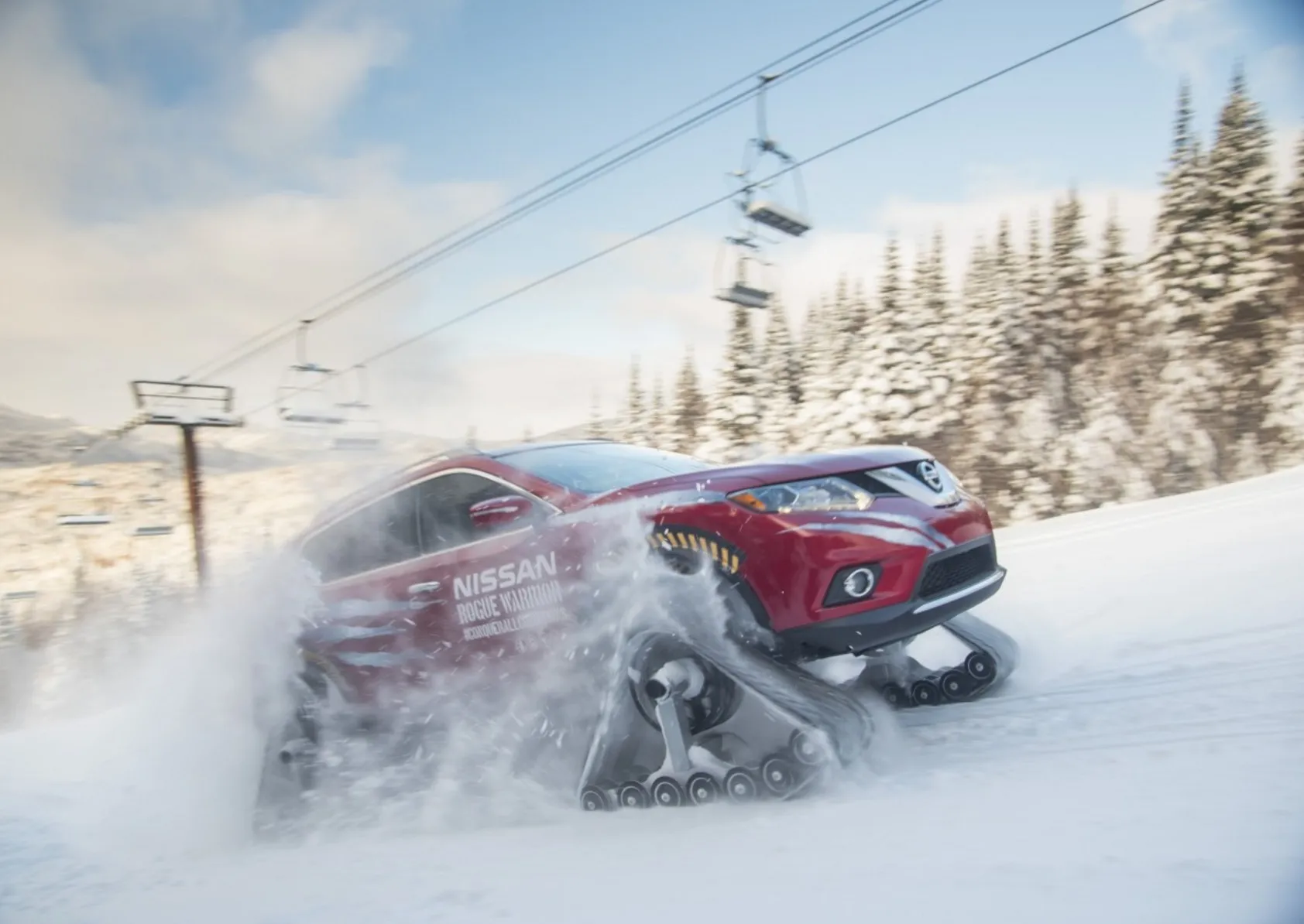 Nissan Rogue Warrior sur les pistes — photo 5