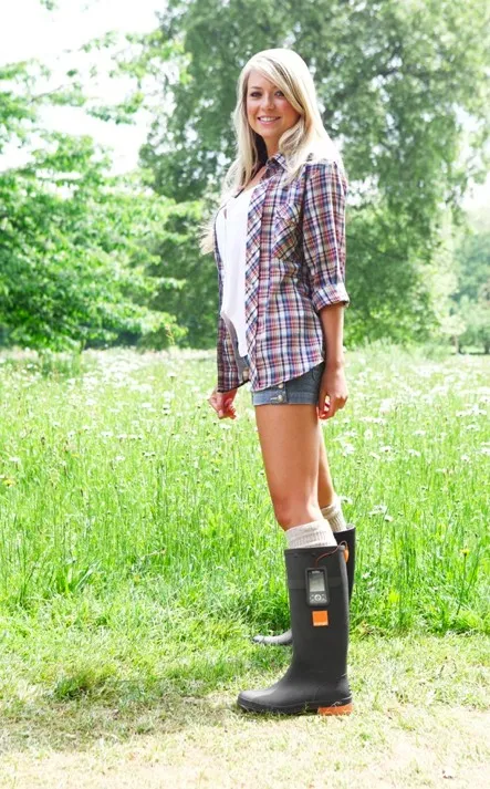 Orange Power Wellies par GotWind — photo 2