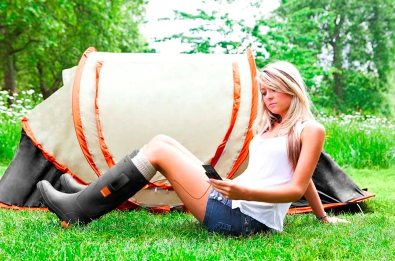 Orange Power Wellies par GotWind — photo 3