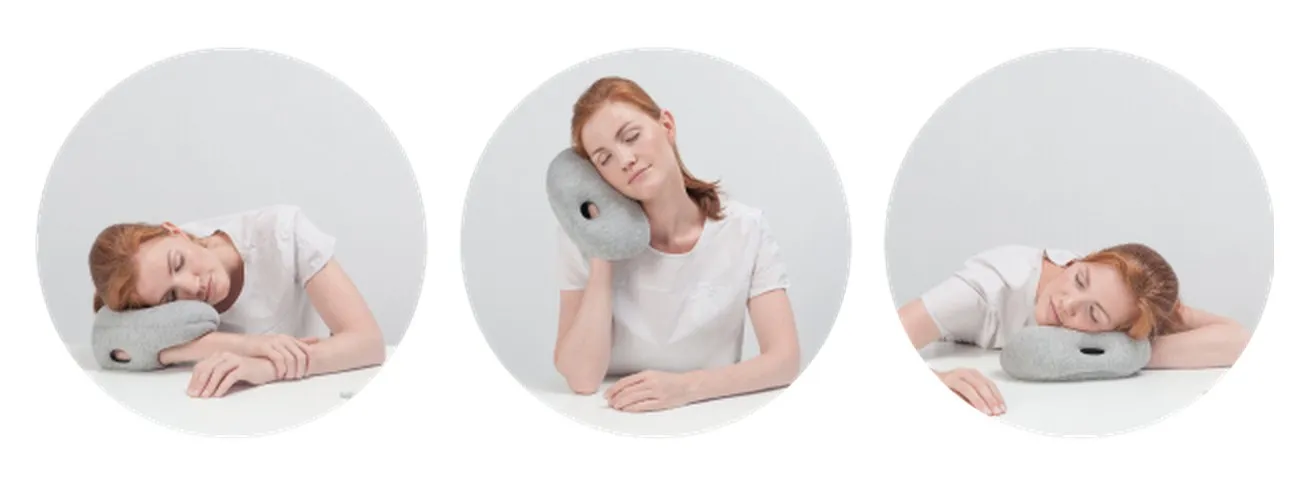 Ostrich Pillow Mini, un oreiller pour le bureau par Kawamura Ganjavian — photo 2