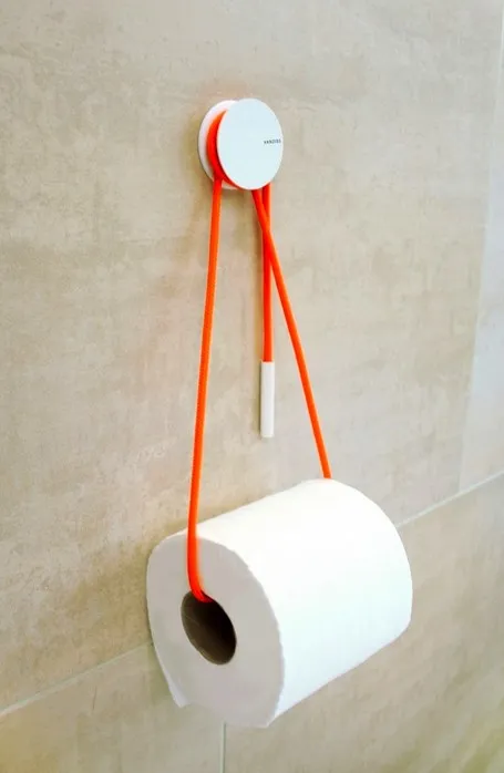 Diabolo Holder un support de papier toilette tout simple — photo 1