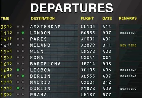 departure