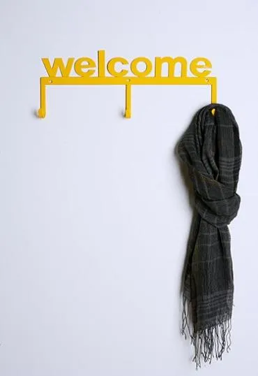 porte-manteau-welcome Porte manteau Welcome et Beautiful Day — photo 1