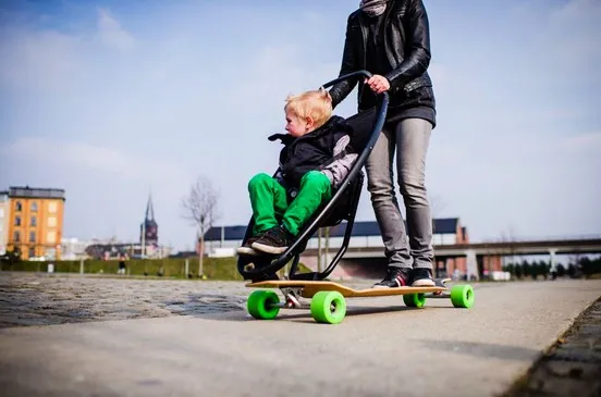 Poussette longboard par Quinny — photo 2