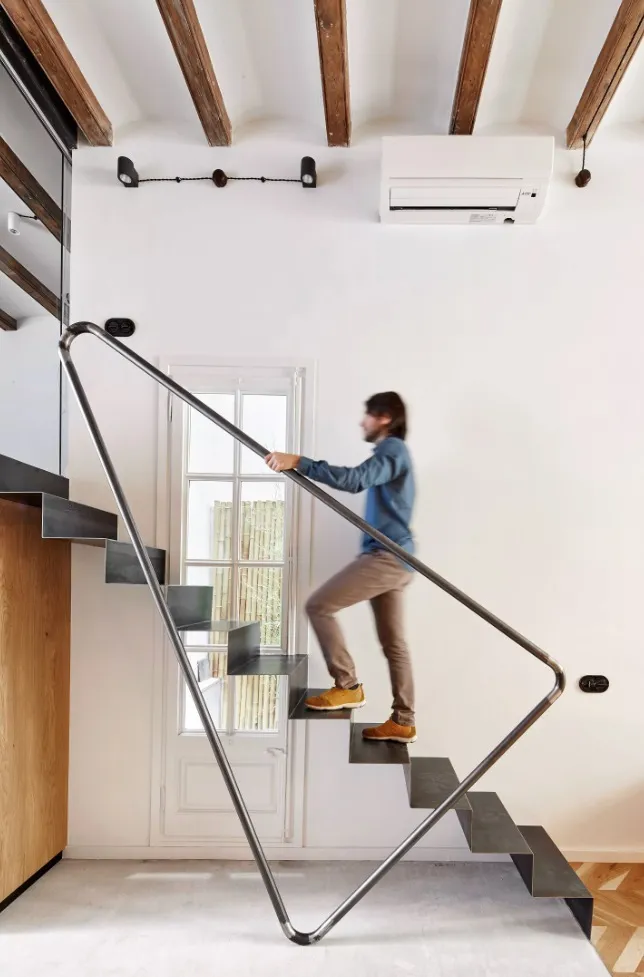 Superbe concept de rampe d'escalier — photo 1