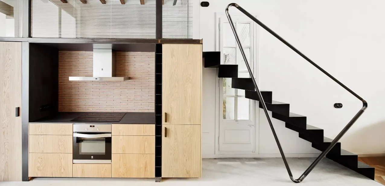 Superbe concept de rampe d'escalier — photo 2