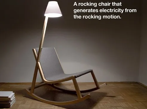 Rocking chair Murakami OLED par Rochus Jacob — photo 1