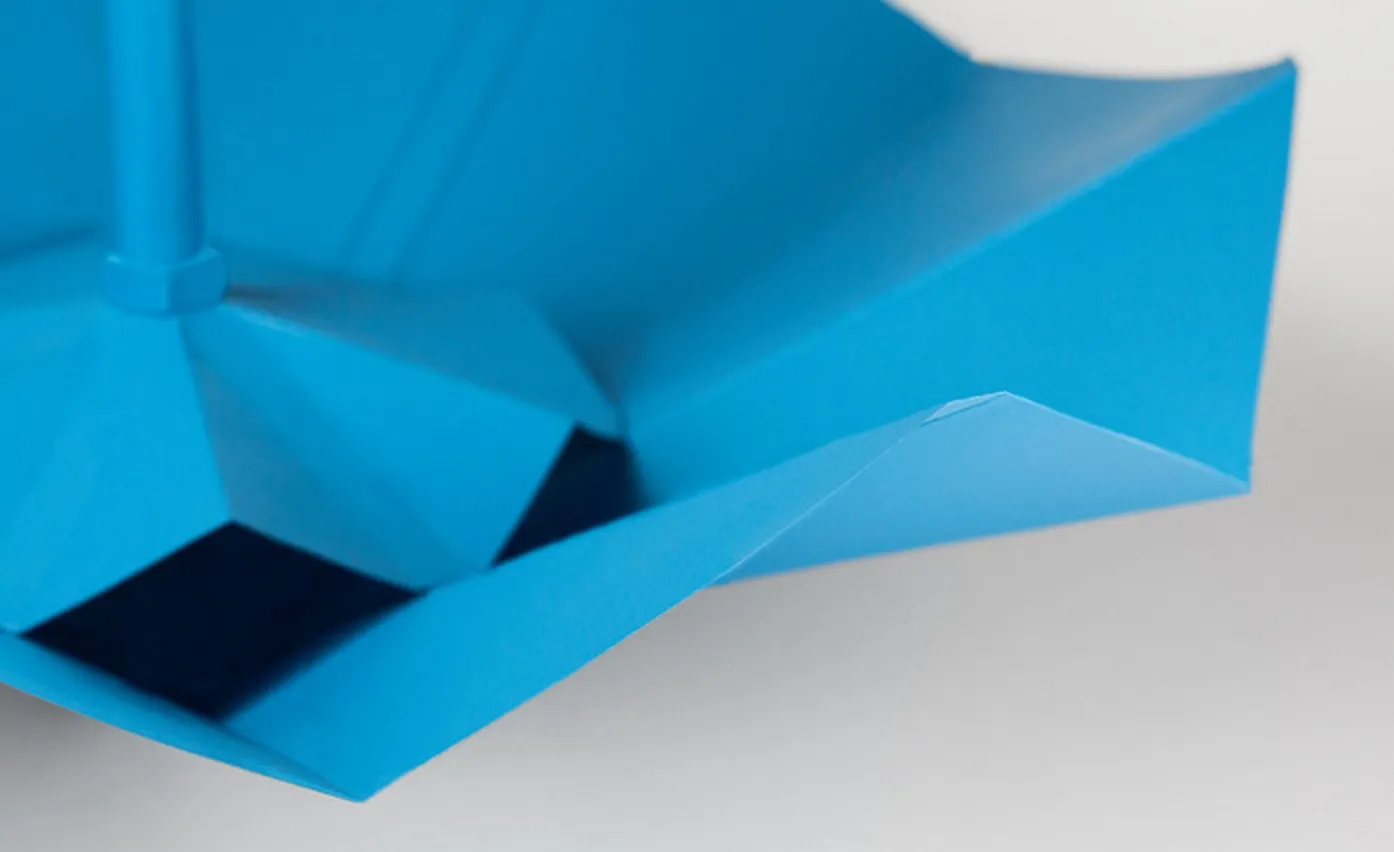 SA le parapluie origami par Justin Nagelberg — photo 5