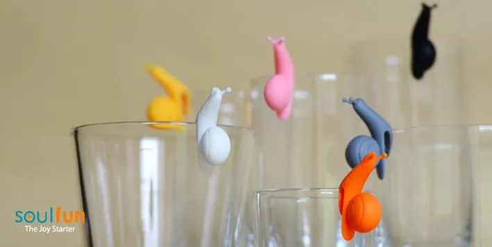 sachet-the Party snail pour accrocher votre sac de thé sur votre tasse par Soulfun — photo 4