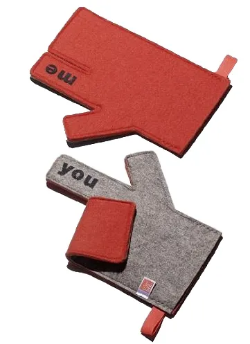 Kochhandschuh me / you