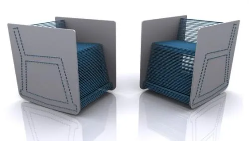 STITCH KIT chaise deco design