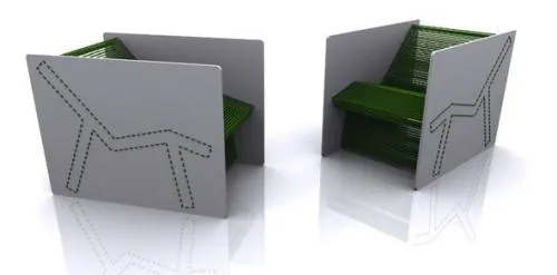 STITCH KIT chaise deco design