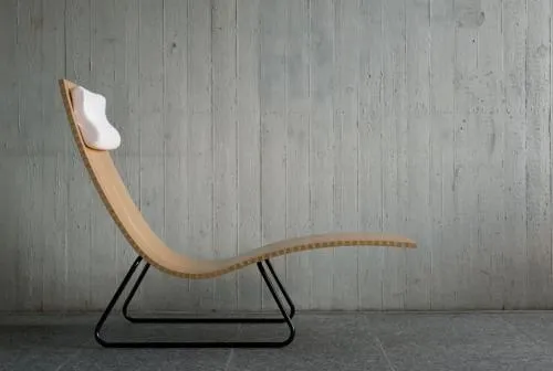 Zipliege chaise longue design deco