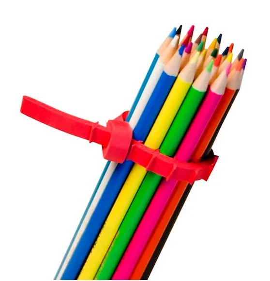 Système de fermeture réutilisable coloré — photo 1