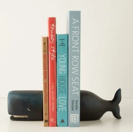 Un serre livres baleine pour votre bibliothèque — photo 1