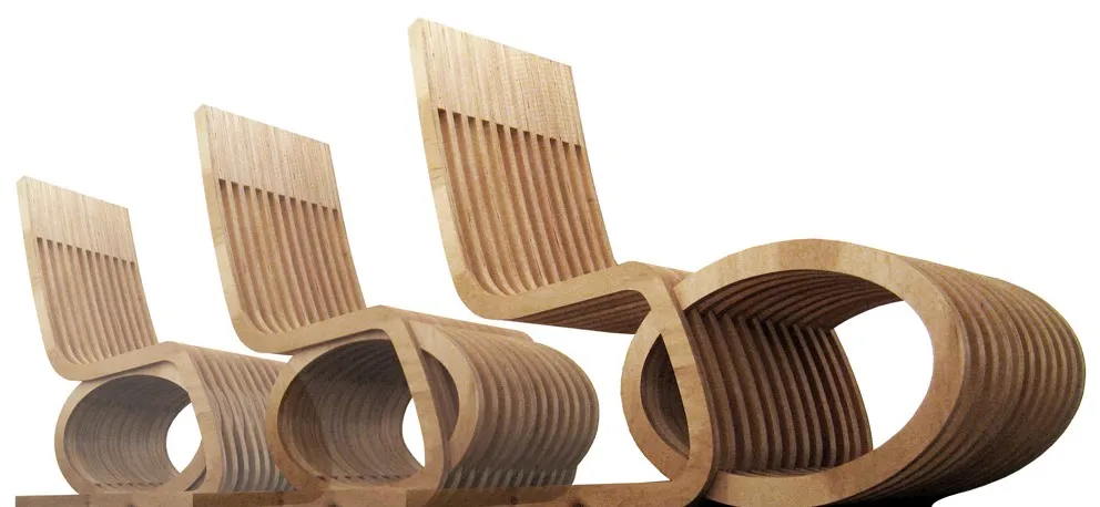 Chaise slice chair par Graypants — photo 1