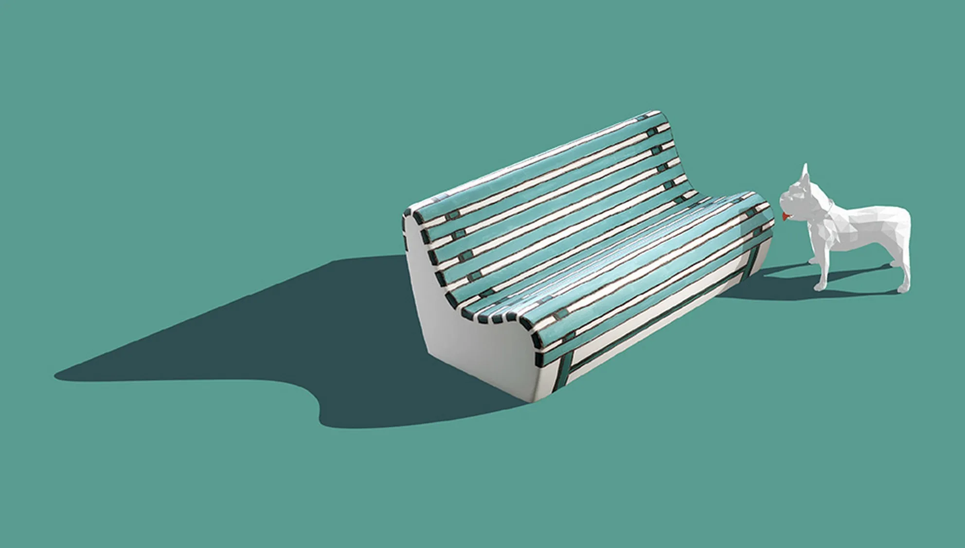 Sofa gonflable Summertime et Autumntime par Valerio Berruti pour Gufram — photo 2