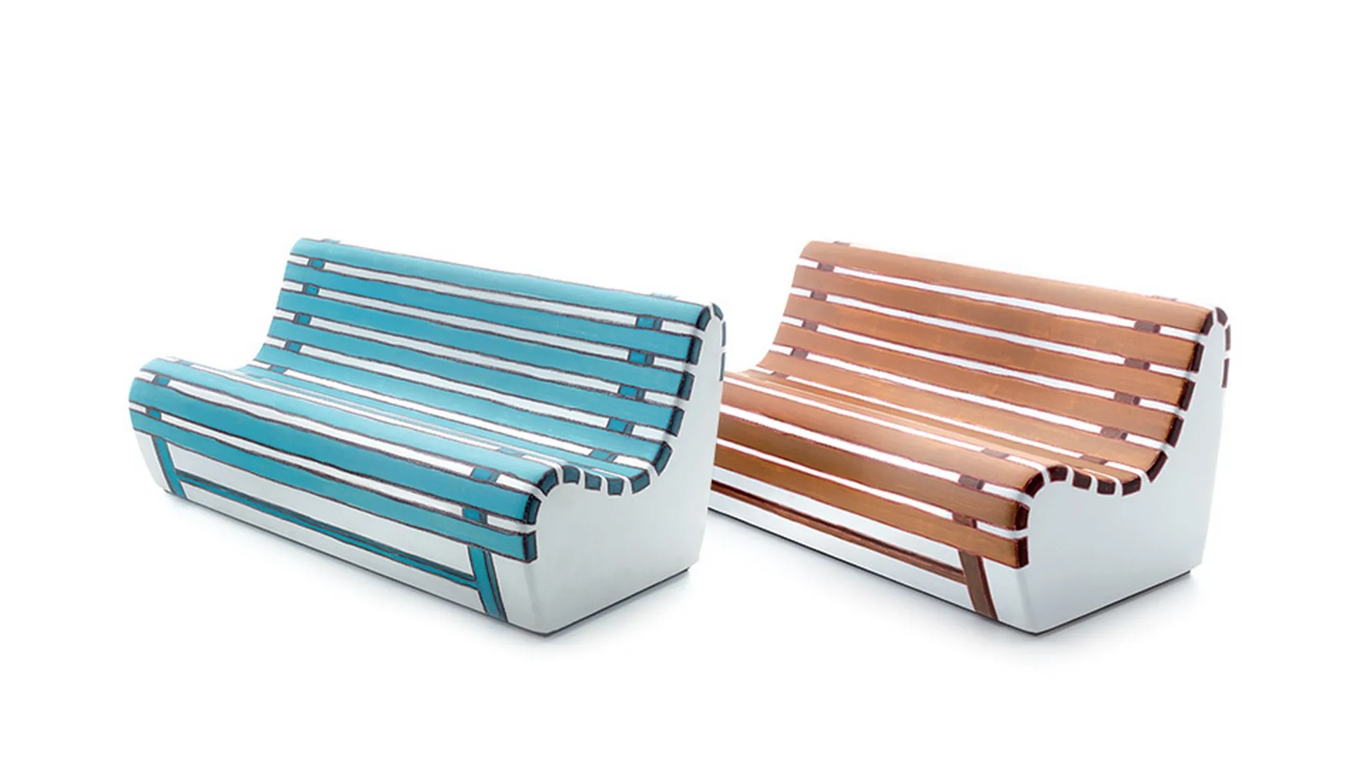 Sofa gonflable Summertime et Autumntime par Valerio Berruti pour Gufram — photo 1