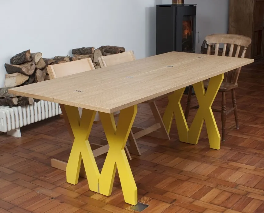 Double Cross Dining / Console par Steuart Padwick — photo 3