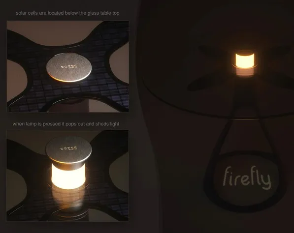 table-solaire Table Firefly par Vuk Dragovic — photo 3