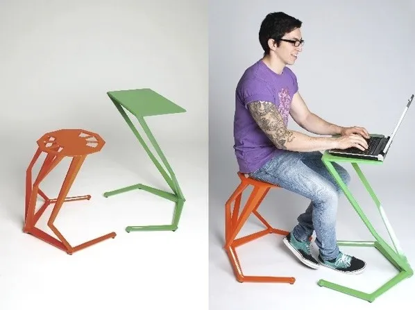 Tabouret Ergo par Adam Senior — photo 3