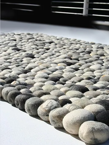 tapis galet