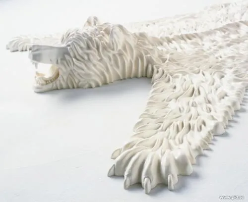 tapis ours déco design