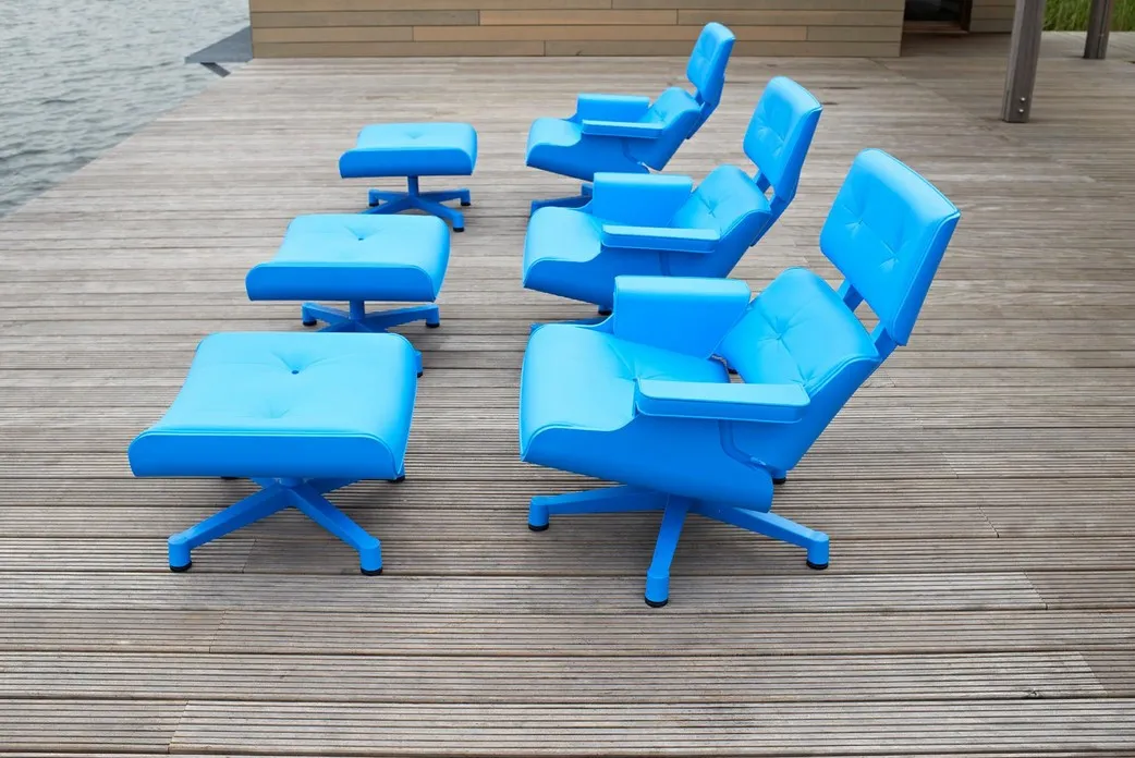 The 1956, le lounge chair de Eames version outdoor — photo 5