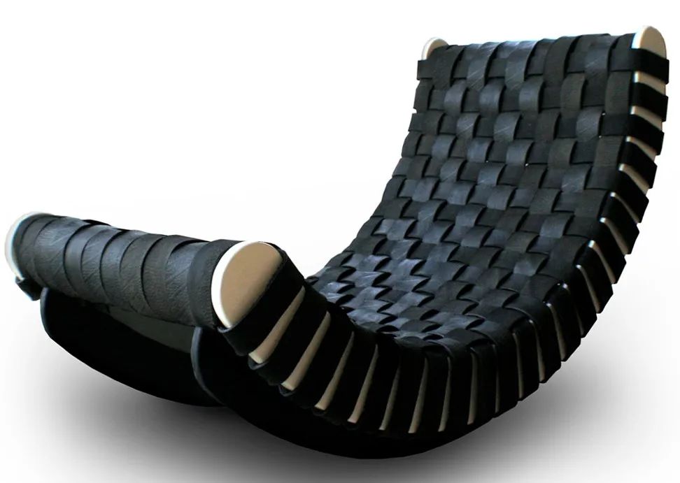 Fauteuil Tired Lounge par Leo Kempf — photo 1