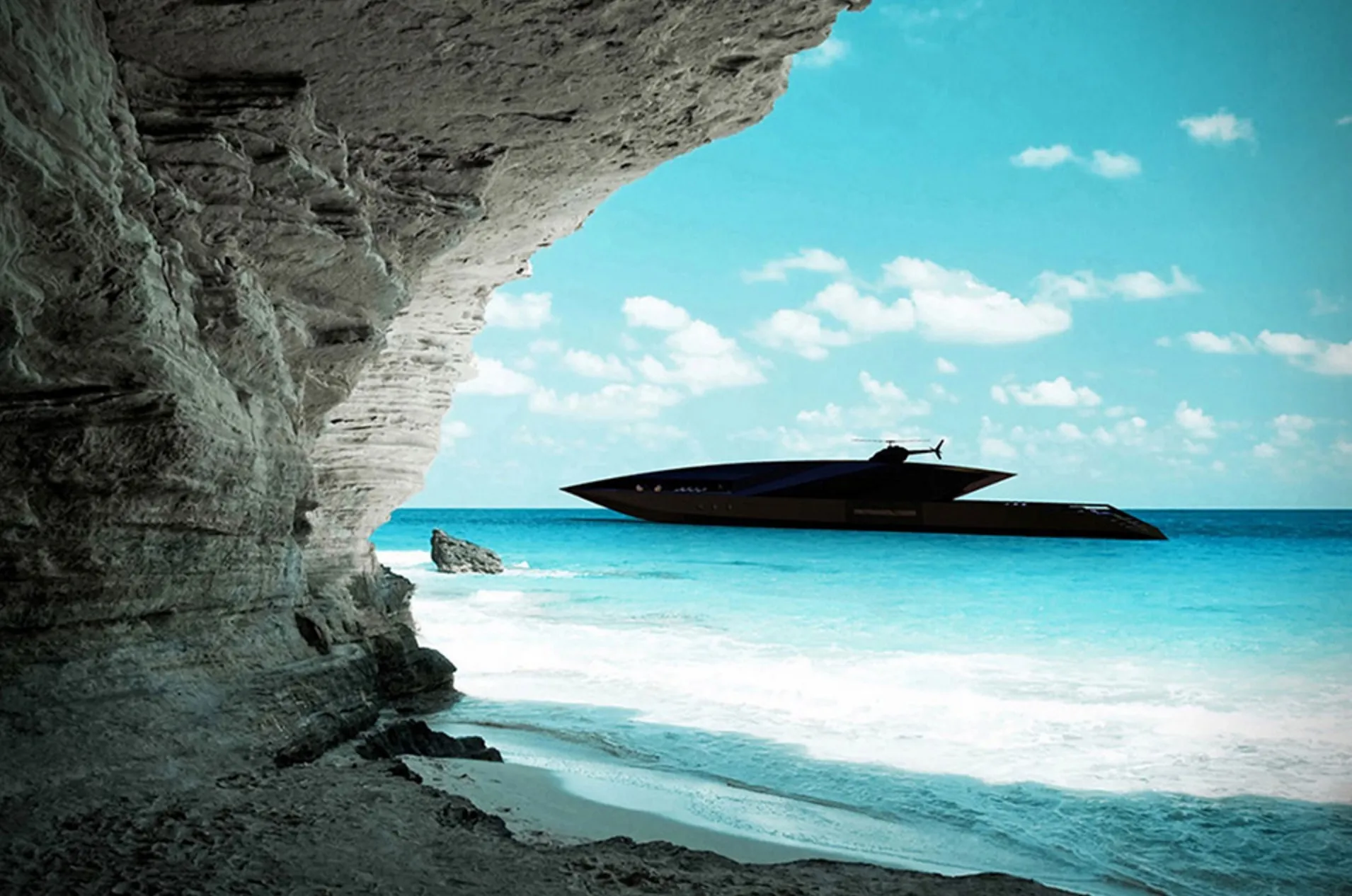 Un sacré bateau le Black Swan Superyacht — photo 2
